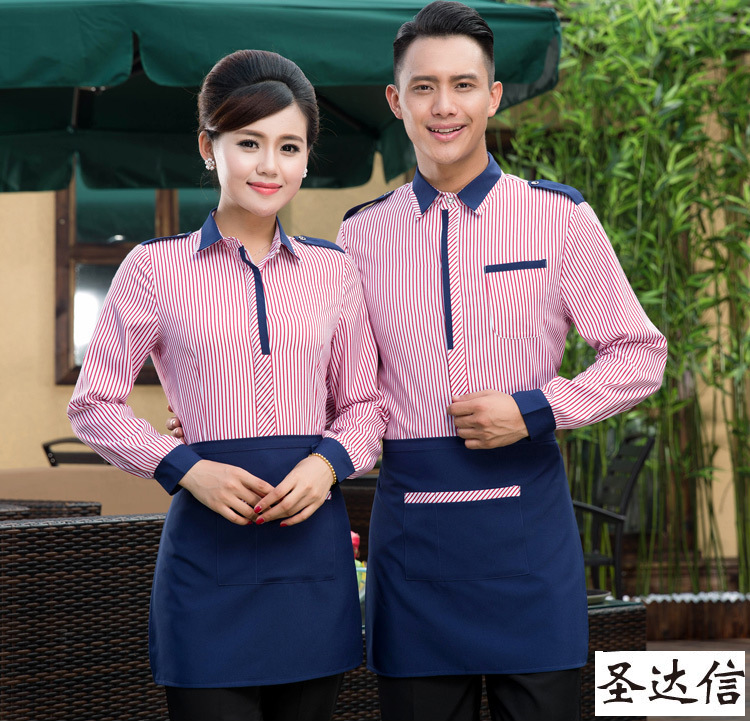 服務(wù)員定做工作服有什么優(yōu)勢(shì)?怎樣選擇款式?