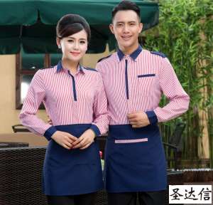 服務(wù)員定做工作服有什么優(yōu)勢(shì)?怎樣選擇款式?
